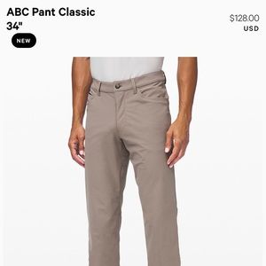 Lululemon ABC Pant classic